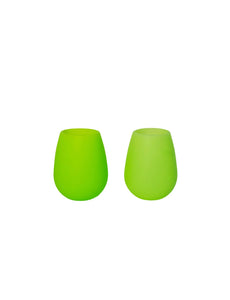 Porter Green Fegg Unbreakable Silicone Tumblers | Lime