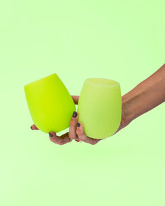 Porter Green Fegg Unbreakable Silicone Tumblers | Lime