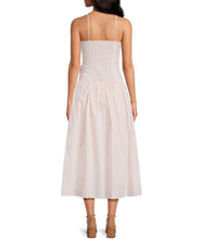 Load image into Gallery viewer, Lucy Paris Harlowe Ruched Midi Dress | Soft Pink