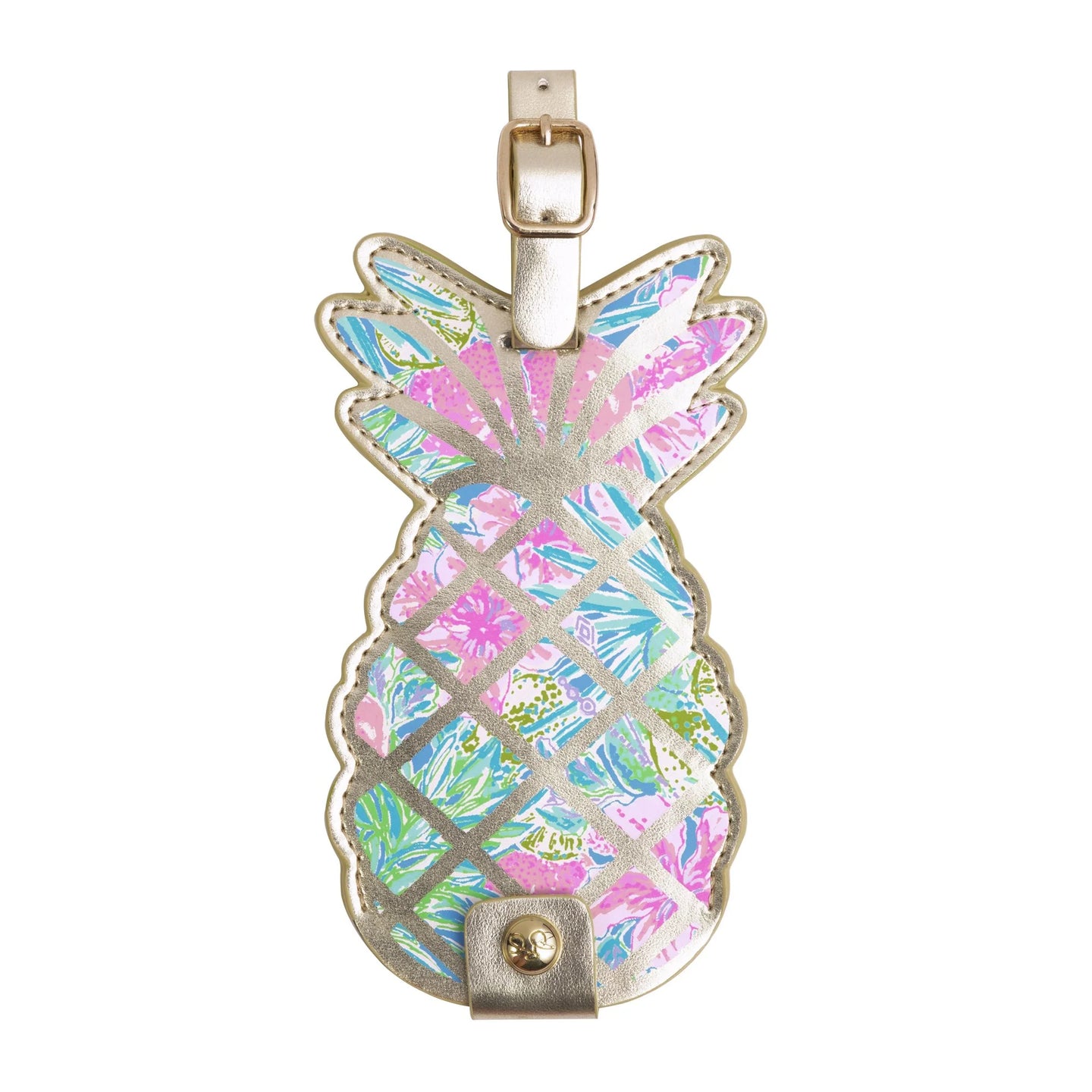 Lilly Pulitzer Pineapple Luggage Tag | Swizzle In