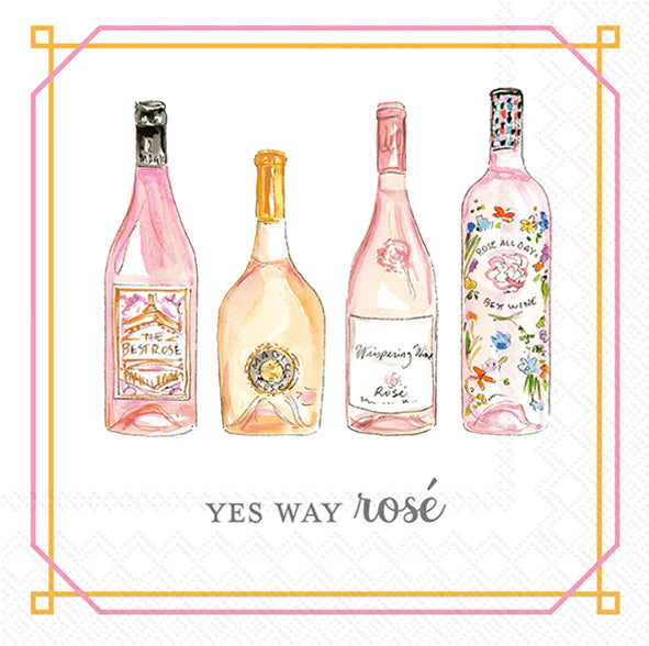 Yes Way Rose Cocktail Napkins