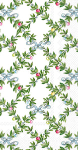 Boxwood Ornaments Guest Towel