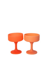 Load image into Gallery viewer, Porter Green Mecc Unbreakable Silicone Cocktail Coupes | Melone