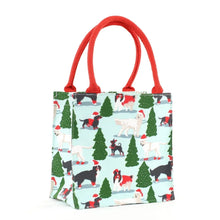 Load image into Gallery viewer, rockflowerpaper Merry Dog Reusable Itsy Bitsy Gift Bag