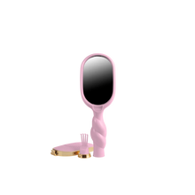 Load image into Gallery viewer, Teleties Mini Boar Bristle Hair Brush | Bubblegum Pink