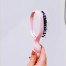 Load image into Gallery viewer, Teleties Mini Boar Bristle Hair Brush | Bubblegum Pink