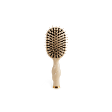 Load image into Gallery viewer, Teleties Mini Boar Bristle Hair Brush - Tan