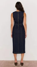 Load image into Gallery viewer, Mink Pink Raya Denim Midi Dress