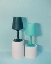 Load image into Gallery viewer, Porter Green swepp Unbreakable Silicone Wine Glasses | Mist &amp; Ink