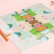 Load image into Gallery viewer, Tart by Taylor x Laura Park Monet&#39;s Garden Green Large Tray