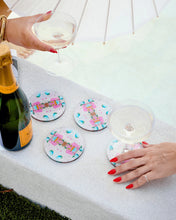 Load image into Gallery viewer, Tart by Taylor x Laura Park Monet's Garden Pink Coaster