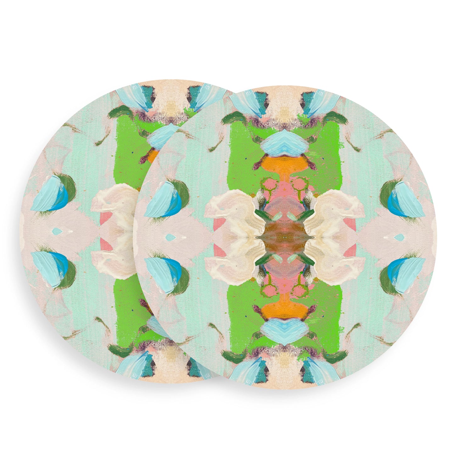 Tart by Taylor x Laura Park Monet's Garden Green Coaster