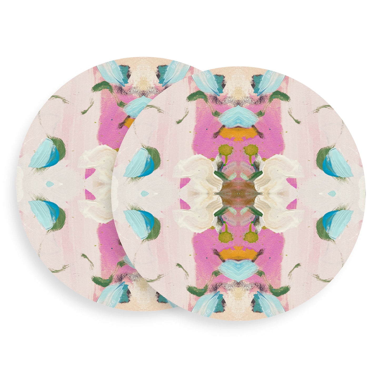 Tart by Taylor x Laura Park Monet's Garden Pink Coaster