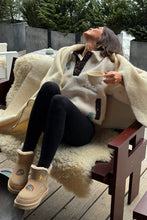 Load image into Gallery viewer, Never Fully Dressed Stone Embroidered Suede Boot