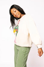 Load image into Gallery viewer, Queen of Sparkles Beige Nutcracker Champagne Sweatshirt