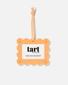 Tart by Taylor Orange Sherbet Acrylic Frame Ornament
