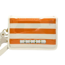 Load image into Gallery viewer, Orange Stripe Bamboo Stadium Bag