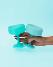 Load image into Gallery viewer, Porter Green Mecc Unbreakable Silicone Cocktail Coupes | Pavone