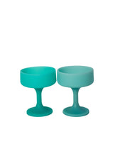 Load image into Gallery viewer, Porter Green Mecc Unbreakable Silicone Cocktail Coupes | Pavone