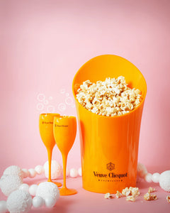 Tart by Taylor Orange Champagne Flute