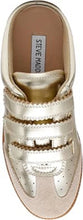 Load image into Gallery viewer, Steve Madden Memento Strappy Sneaker Mules | Gold