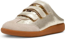 Load image into Gallery viewer, Steve Madden Memento Strappy Sneaker Mules | Gold