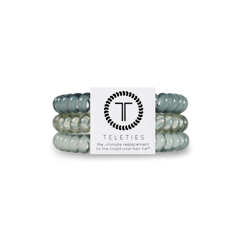 Sage Swirl Teleties | Small