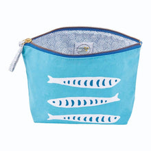 Load image into Gallery viewer, rockflowerpaper Sardina Swimmers Medium Canvas Pouch