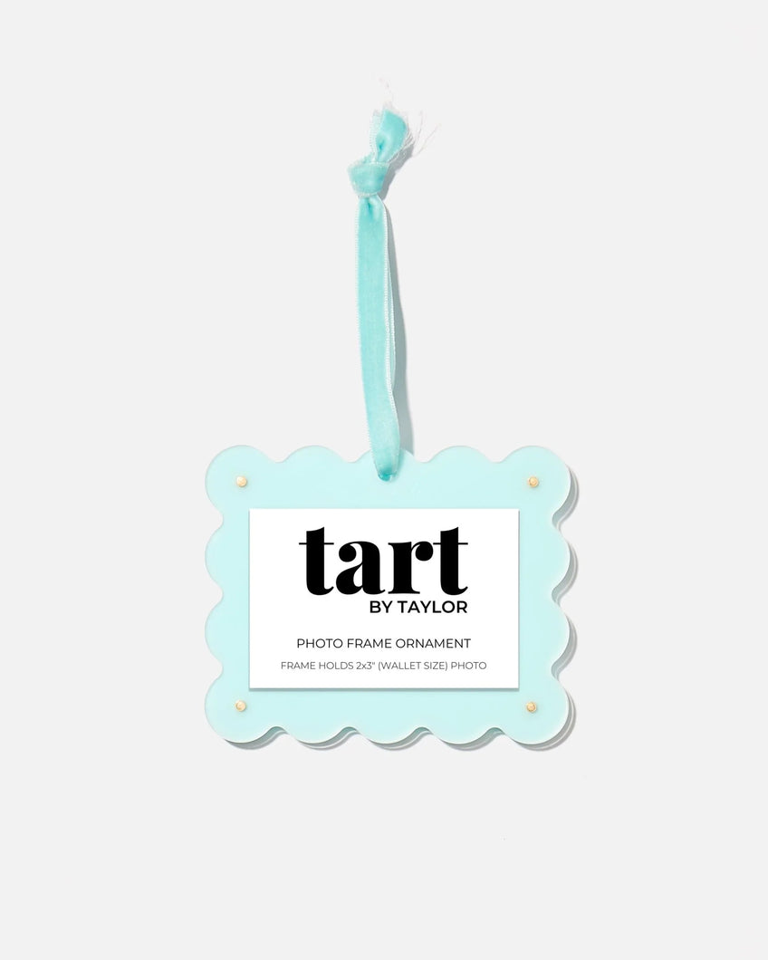 Tart by Taylor Seafoam Frame Ornament