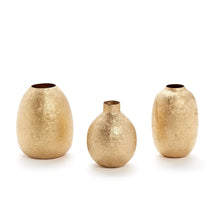 Load image into Gallery viewer, Golden Texture Vases