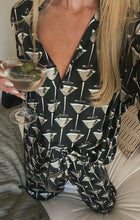 Load image into Gallery viewer, Show Me Your MUMU Overslept PJ Set | Dirty Martini Silky