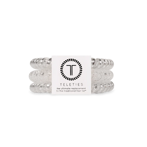 Silver Slay Teleties | Small
