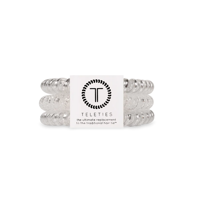 Silver Slay Teleties | Small
