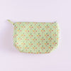 Anne Neilson Small Green Multi Stripe Costmetic