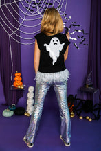 Load image into Gallery viewer, Queen of Sparkles Spooky &amp; Sparkly Sweater Tank