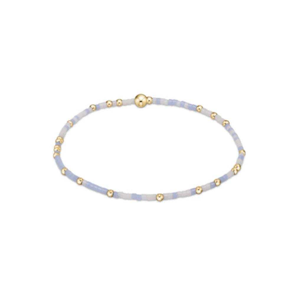 enewton Gameday Hope Unwritten Bracelet | Light Blue & White