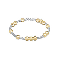 enewton Hope Unwritten 6mm Bead Bracelet - Mixed Metal