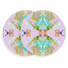 Load image into Gallery viewer, Tart by Taylor X Laura Park Stained Glass Lavender Coaster
