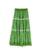 Load image into Gallery viewer, Brooks Avenue Tiered Maxi Skirt | Lily Pad