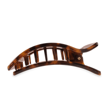 Load image into Gallery viewer, Teleties Tortoise Large Flat Rectangle Clip