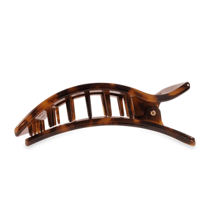 Teleties Tortoise Large Flat Rectangle Clip
