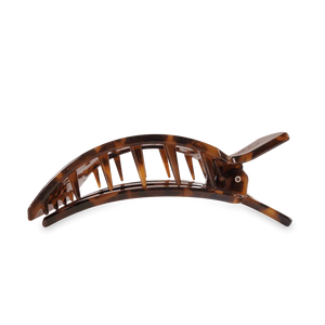 Teleties Tortoise Large Flat Square Clip