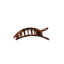 Load image into Gallery viewer, Teleties Tortoise Small Flat Rectangle Clip