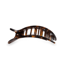 Load image into Gallery viewer, Teleties Tortoise Small Flat Round Clip