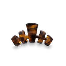 Load image into Gallery viewer, Teleties Classic Tortoise Tiny Claw Clip