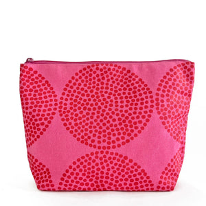 Extra Large Big Wheels Travel Pouch | Pink Red