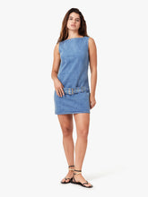 Load image into Gallery viewer, Habitual Sleeveless Belted Mini Dress | Cove
