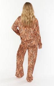 Show Me Your MUMU Classic PJ Set | Royal Tiger