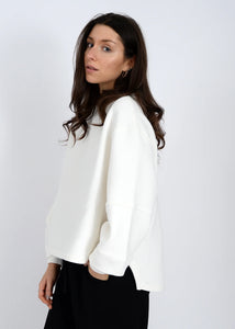Lucina Ottoman Soft Knit High Low Sweater | Calla Lily