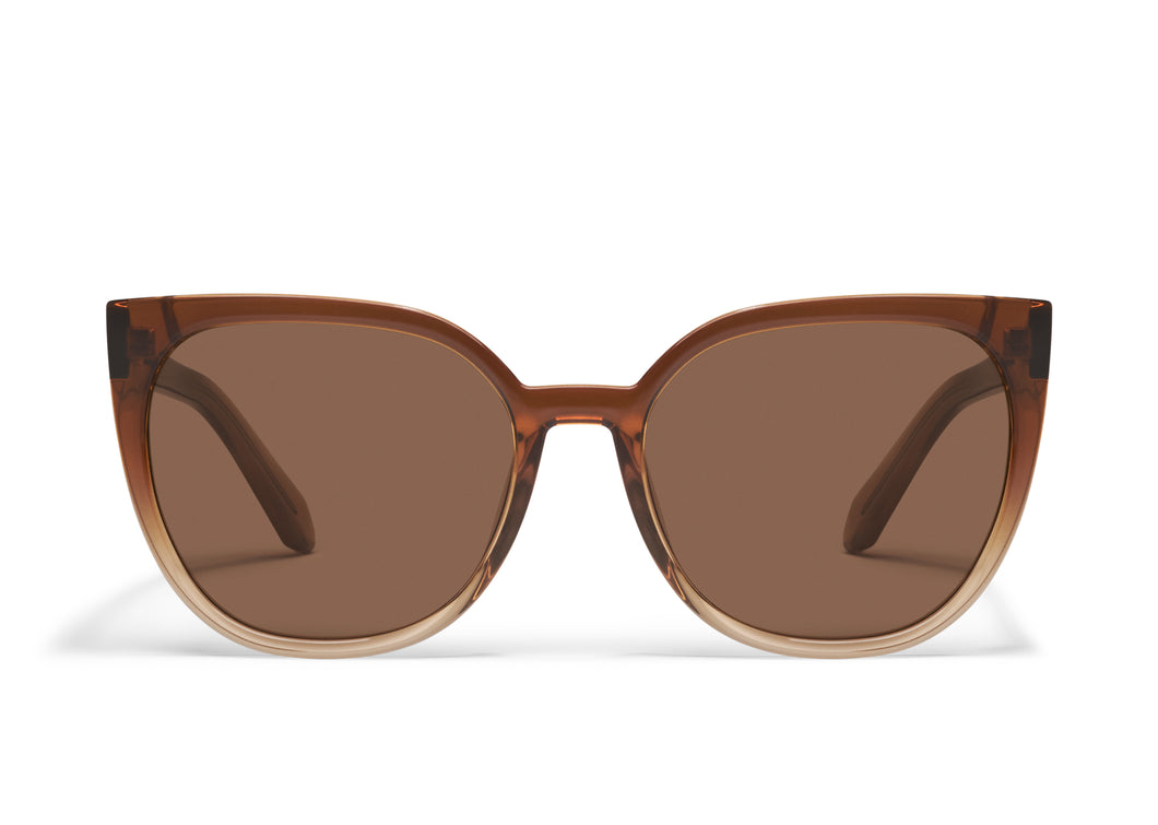 Quay Staycation Sunglasses | Coffee Oat/Brown